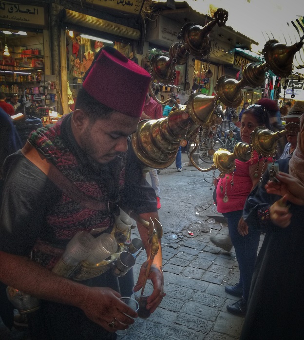 Damascus Souk Tamarind drink Syria