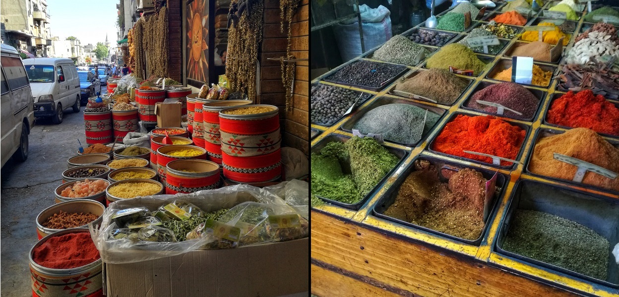 Spice souk Damascus